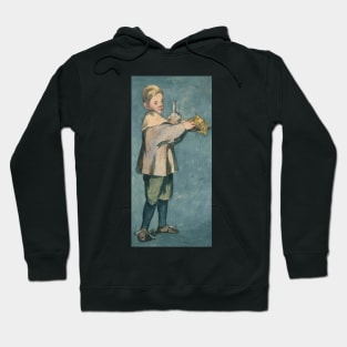 Boy Carrying a Tray by Edouard Manet Hoodie